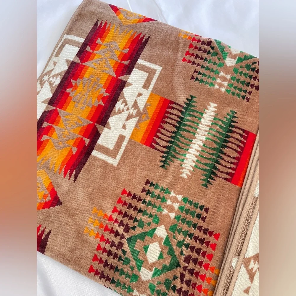 NWT Pendleton Jacquard Spa Towel Chief Joseph Beach Pool XL 40x70 Oversized